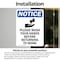 Signmission Safety Culture Sign, 3.5 in Width, Vinyl Decal, Rectangle OS-2PACK-NS-D-35-V-17648 - alternate 2